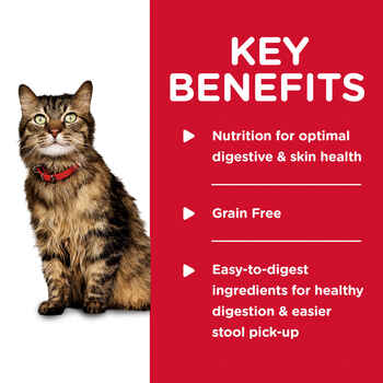 Hill's Science Diet Sensitive Stomach & Skin Chicken & Vegetable Entrée Wet Cat Food - 2.9 oz Cans - Case of 24