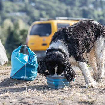 Kurgo Kibble Carrier Dog Food Travel Storage Bag  - Chili Red