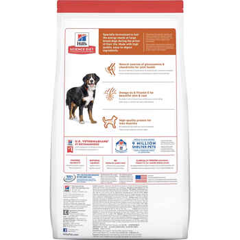 Hill's Science Diet Adult Large Breed Chicken & Barley Dry Dog Food - 15 lb Bag
