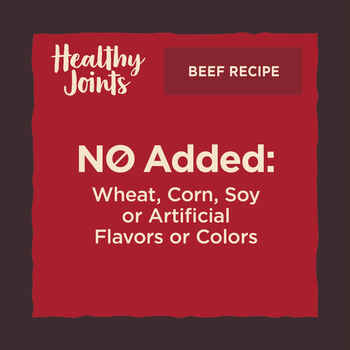 Wellness CORE Healthy Joints Baked Beef Recipe Dog Treats 8 oz Bag