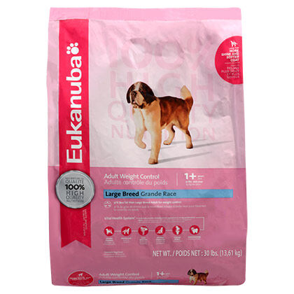 eukanuba large breed weight control dog food