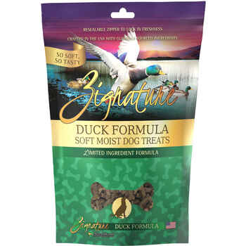 Zignature Duck Flavored Soft Dog Treats 4-oz product detail number 1.0