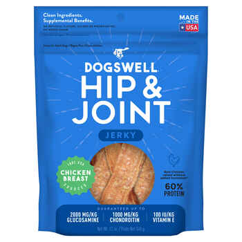 Dogswell Hip & Joint Chicken Breast Jerky Dog Treats - 12 oz Bag product detail number 1.0