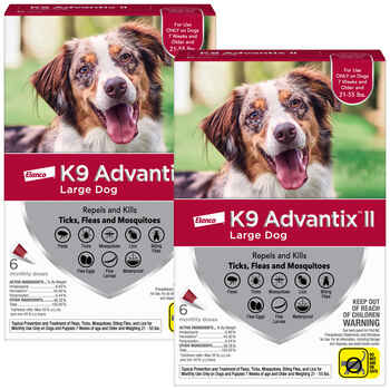 K9 Advantix II 12pk Red Dog 21-55 lbs product detail number 1.0