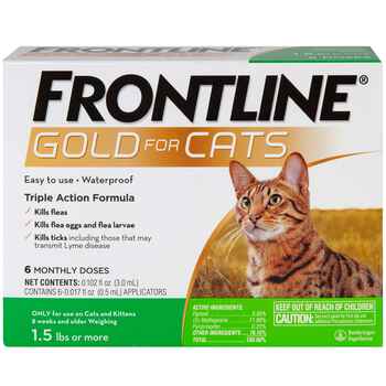 Frontline Gold 12 pk Cats & Kittens product detail number 1.0