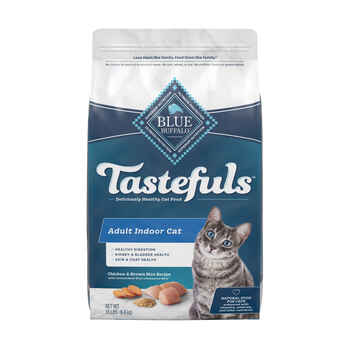 Blue Buffalo Tastefuls Indoor Natural Adult Chicken & Brown Rice Dry Cat Food 15 lb Bag product detail number 1.0