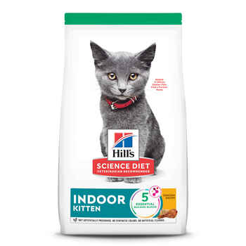 Hill's Science Diet Kitten Indoor Chicken Recipe Dry Cat Food - 3.5 lb Bag product detail number 1.0