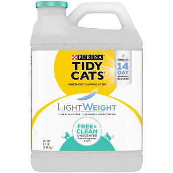 Tidy Cats Low Dust LightWeight Clumping Multi Cat Litter 8.5-lb Jug product detail number 1.0