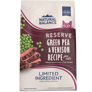 Natural Balance Reserve Limited Ingredient Grain Free Green Pea & Venison Dry Cat Food 4 lb product detail number 1.0