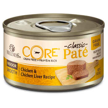 Wellness core grain free Indoor chicken Liver 3-Ounce Can (Pack of 12) product detail number 1.0