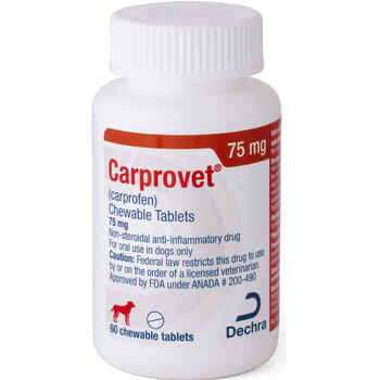 Carprovet Chewable 75mg Tablets 60ct product detail number 1.0