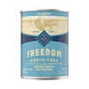 Blue Buffalo Freedom Puppy Grain-Free Chicken Recipe Wet Dog Food 12.5 oz Can - Case of 12