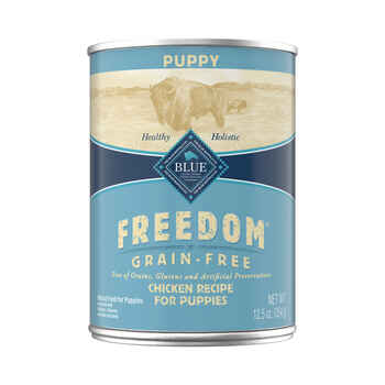 Blue Buffalo Freedom Puppy Grain-Free Chicken Recipe Wet Dog Food 12.5 oz Can - Case of 12 product detail number 1.0