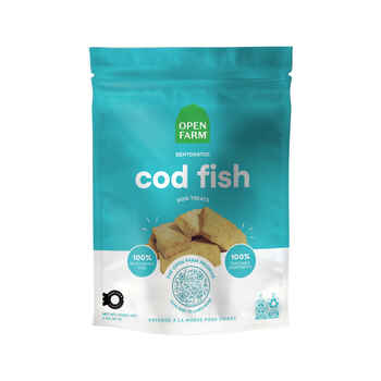 Open Farm Dehydrated Cod Fish Dog Treats 2 oz Bag product detail number 1.0