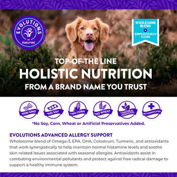 Evolutions by NaturVet Advanced Allergy Soft Chews 90ct