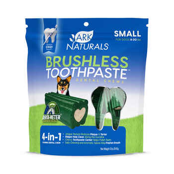 Ark Naturals Brushless Toothpaste Dental Chews Small, 8-20lbs product detail number 1.0
