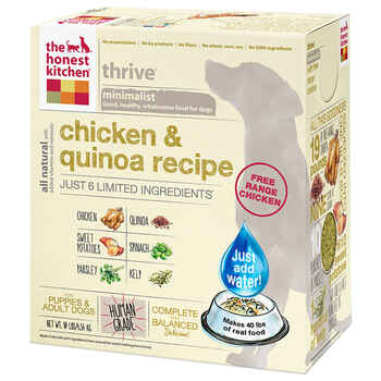 The Honest Kitchen Thrive Chicken & Quinoa Dehydrated Dog Food 10 lb product detail number 1.0