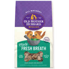 Old Mother Hubbard Mother's Solutions Minty Fresh Breath Natural Oven-Baked Biscuits Dog Treats-product-tile