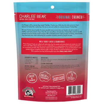 Charlee Bear Turkey Liver & Cranberries Flavor Dog Treats