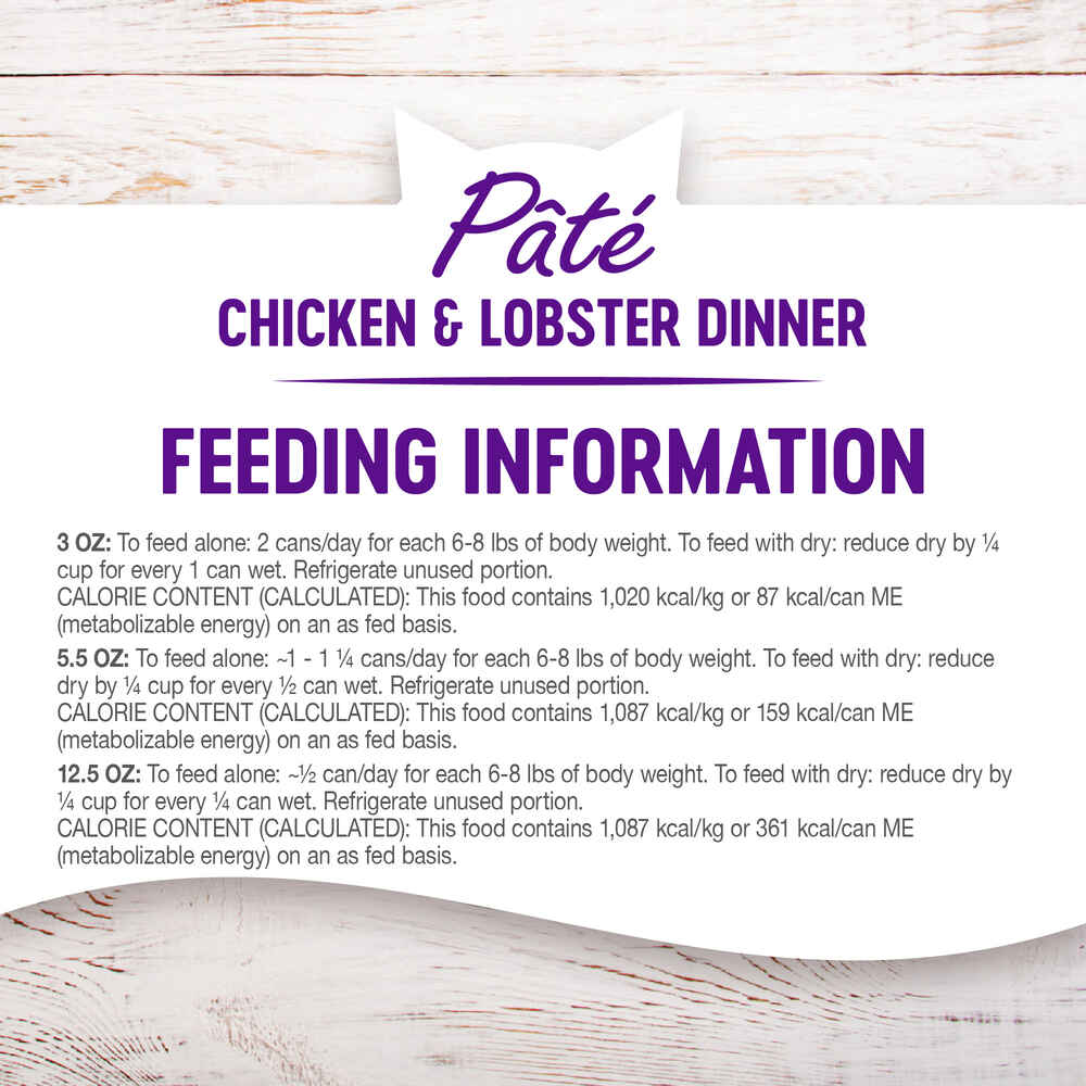 Wellness Complete Health Pate Chicken & Lobster Dinner Wet Cat Food