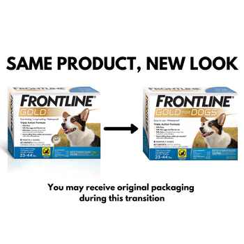 Frontline Gold 3 pk Dog Small 5-22 lbs