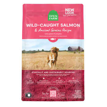 Open Farm Wild-Caught Salmon & Ancient Grains Recipe Dry Dog Food 11 lb Bag product detail number 1.0