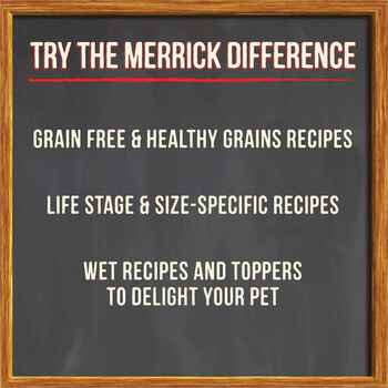 Merrick Grain Free Senior Real Chicken & Sweet Potato Dry Dog Food 4-lb