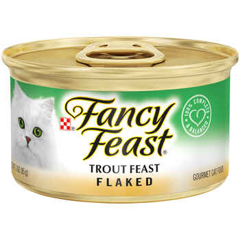 Fancy Feast Flaked Trout Feast Wet Cat Food 3 oz. Cans - Case of 24 product detail number 1.0