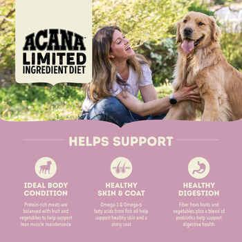 ACANA Singles Limited Ingredient Grain-Free High Protein Lamb & Apple Dry Dog Food 4.5 lb Bag