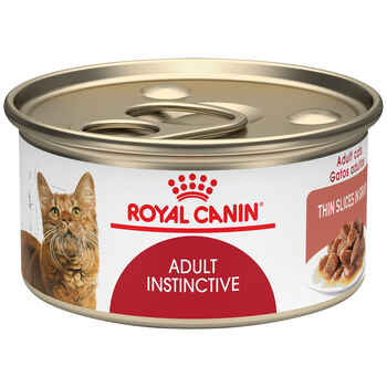 Royal Canin Feline Health Nutrition Instinctive Thin Slices In Gravy Adult Wet Cat Food - 3 oz Cans - Case of 12 product detail number 1.0
