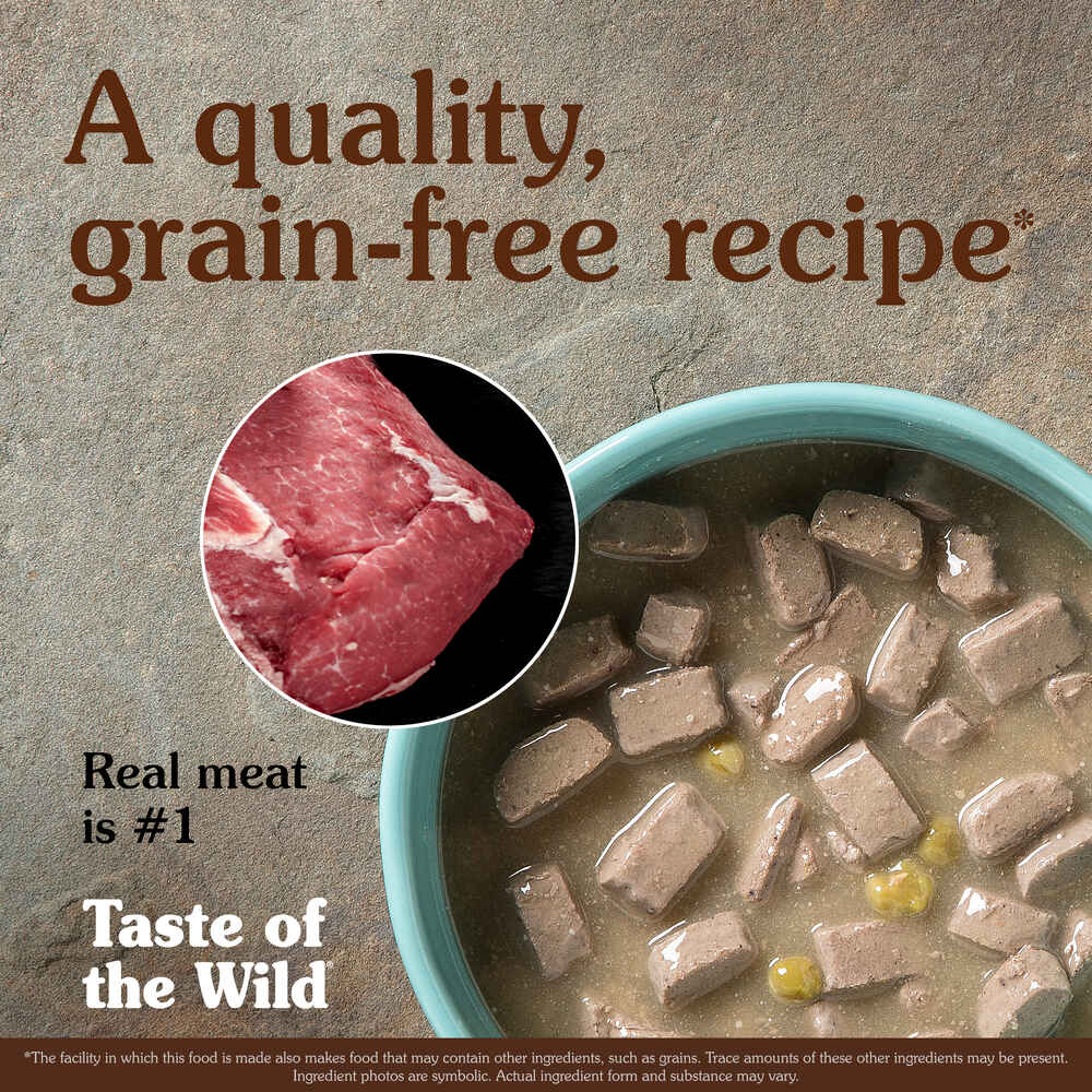 Taste of the Wild Southwest Canyon Canine Recipe Beef Wet Dog Food