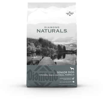 Diamond Naturals Senior Dog Chicken, Egg & Oatmeal Formula Dry Dog Food - 6 lb Bag product detail number 1.0