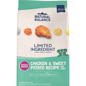 Natural Balance® Limited Ingredient Grain Free Chicken & Sweet Potato Small Breed Recipe Dry Dog Food 4 lb product detail number 1.0