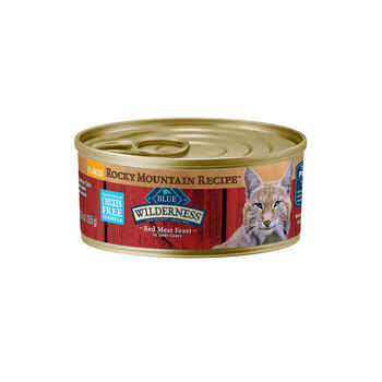 Blue Buffalo BLUE Wilderness Rocky Mountain Recipe Adult Flaked Red Meat Feast Wet Cat Food 5.5 oz Can - Case of 24 product detail number 1.0