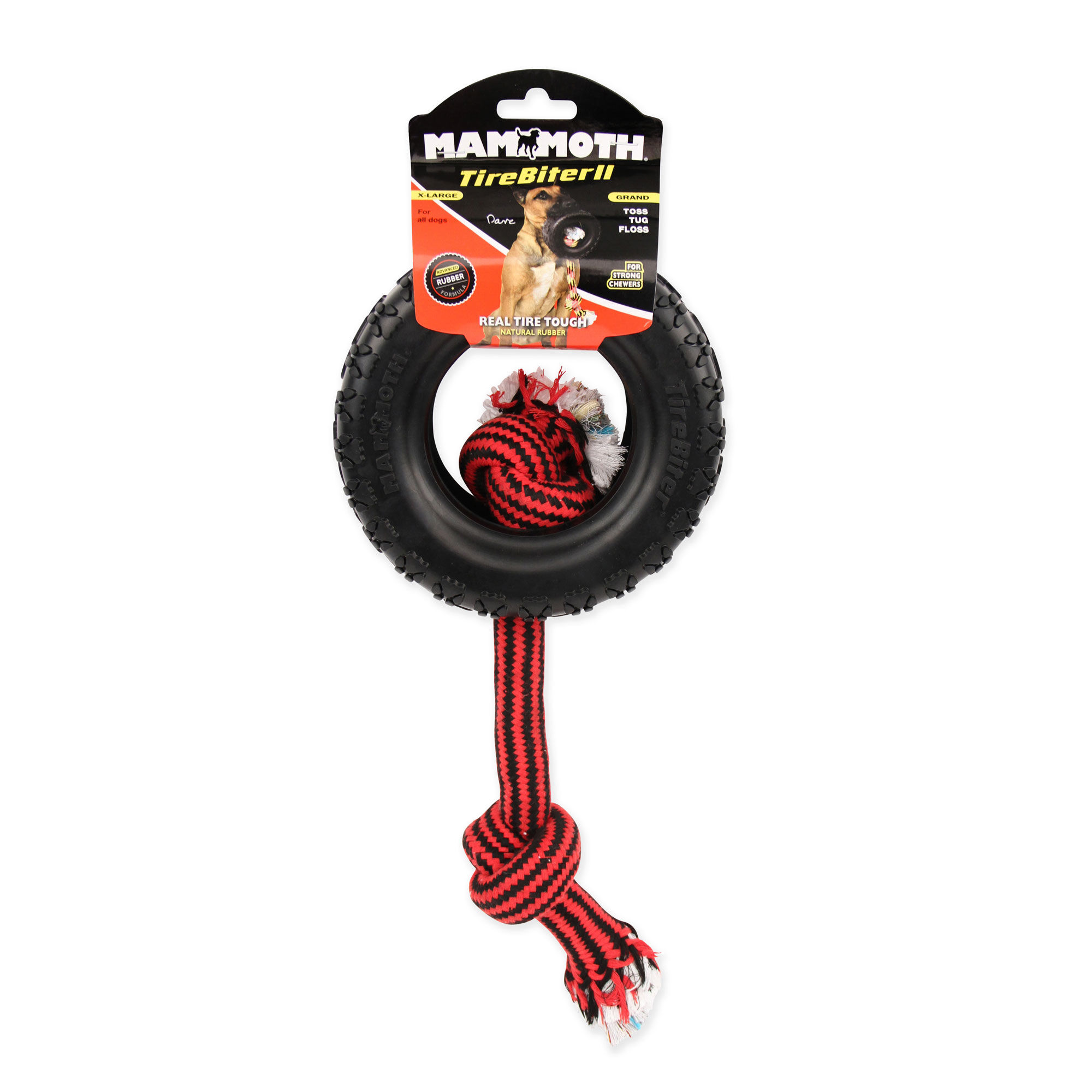 Mammoth Tirebiter II With Rope, Color Varies
