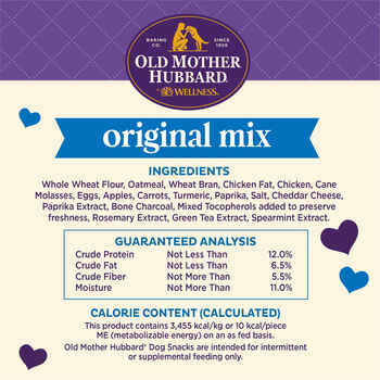 Old Mother Hubbard Classic Original Mix Natural Oven-Baked Biscuits Dog Treats Mini - 20 oz Bag