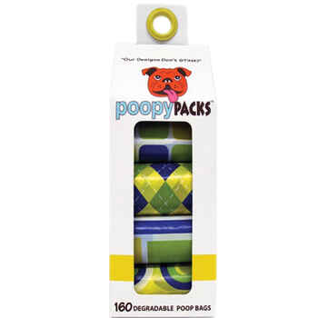 Poopy Packs 8 Rolls (20 bags per roll, 160 bags total) product detail number 1.0