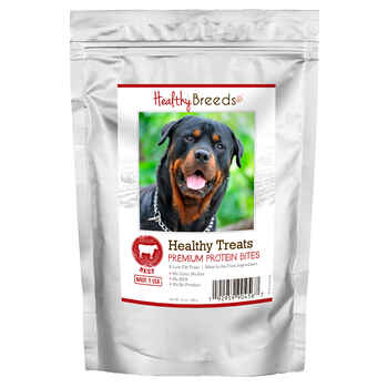 Healthy Breeds Rottweiler Healthy Treats Premium Protein Bites Beef Dog Treats 10oz product detail number 1.0