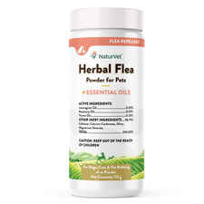 NaturVet Herbal Flea Powder Plus Essential Oils  for Dogs & Cats-product-tile