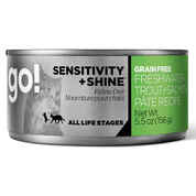 Go! Sensitivity+Shine  Grain Free Trout & Salmon Pate 24 x 5.5 oz