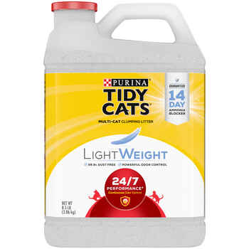 Tidy Cats 24/7 Performance LightWeight Low Dust Clumping Multi Cat Litter 8.5-lb Jug product detail number 1.0