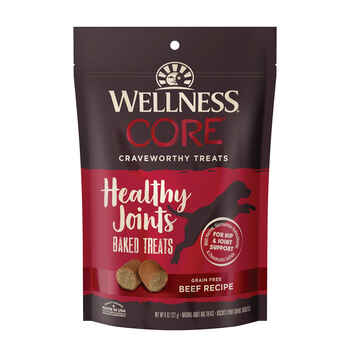 Wellness CORE Healthy Joints Baked Beef Recipe Dog Treats 8 oz Bag product detail number 1.0