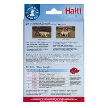 Halti Headcollar No Pull Dog Head Collar - Black - Size 2