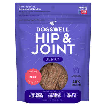 Dogswell Hip & Joint Beef Jerky Dog Treats - 10 oz Bag product detail number 1.0