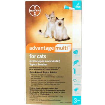 Advantage Multi 3pk Cats 2-5 lbs product detail number 1.0