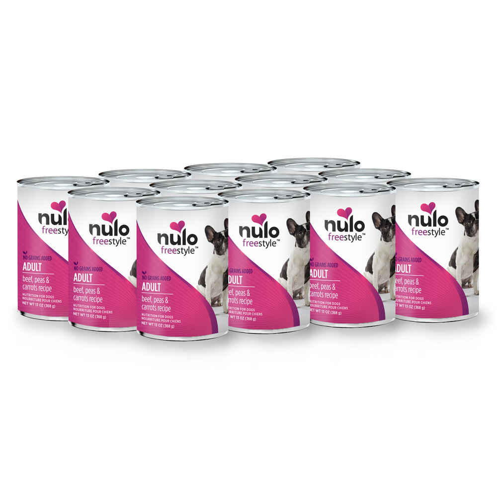 Nulo FreeStyle Beef, Peas & Carrots Pate Adult Dog Food