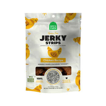 Open Farm Grain Free Jerky Strips Chicken Recipe Dog Treats 5.6 oz Bag product detail number 1.0