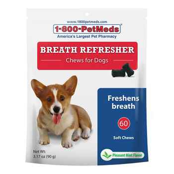 Breath Refresher Chews for Dogs 60 ct product detail number 1.0