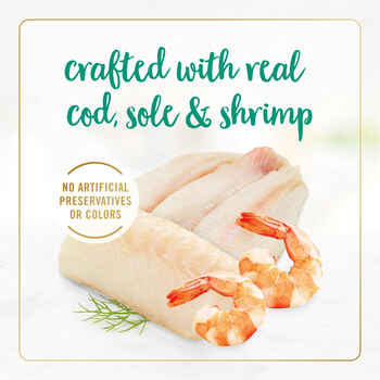 Fancy Feast Classic Pate Cod, Sole & Shrimp Feast Wet Cat Food 3 oz. Can - Case of 24