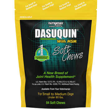 Dasuquin with MSM Soft Chews for Dogs S/M Dogs under 60 lbs 84 ct product detail number 1.0